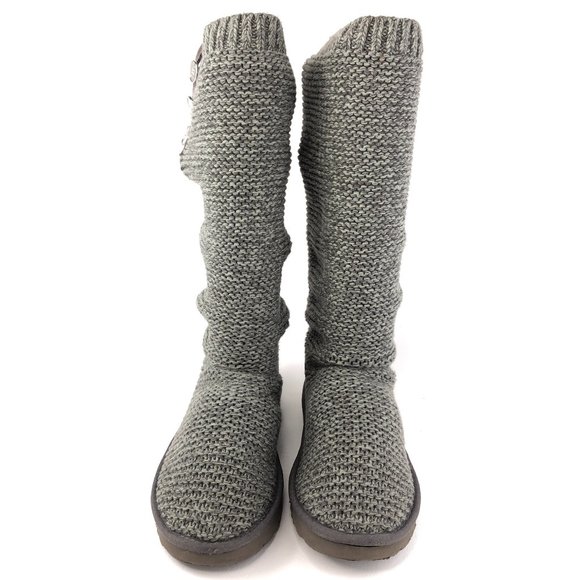 UGG Australia Purl Cardy Knit Winter Boots 8 - Picture 4 of 13
